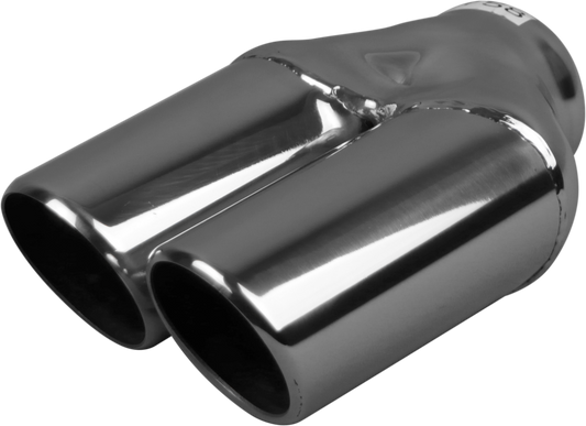 Redback Left-Hand Twin 3" Bumper-Cut Exhaust Tip | Z758
