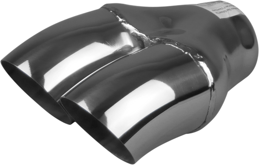 Redback 2–3" Inlet Twin 3" Dump Exhaust Tip | Z763